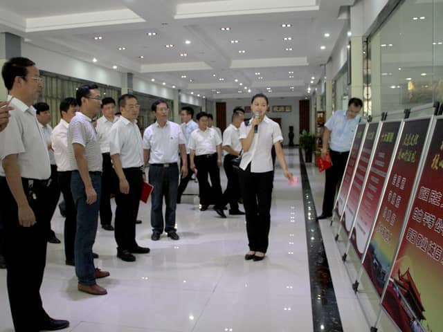 梁山縣委常委、組織部部長(zhǎng)王建一行蒞臨天意機(jī)械調(diào)研