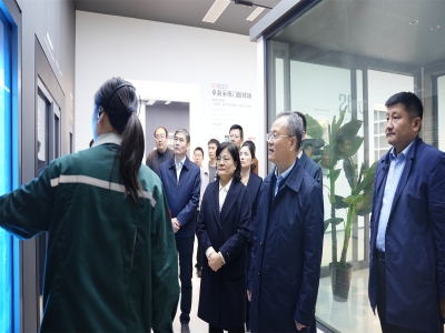 省工信廳總工程師、二級(jí)巡視員孫京軍一行 蒞臨卓越精工調(diào)研指導(dǎo)